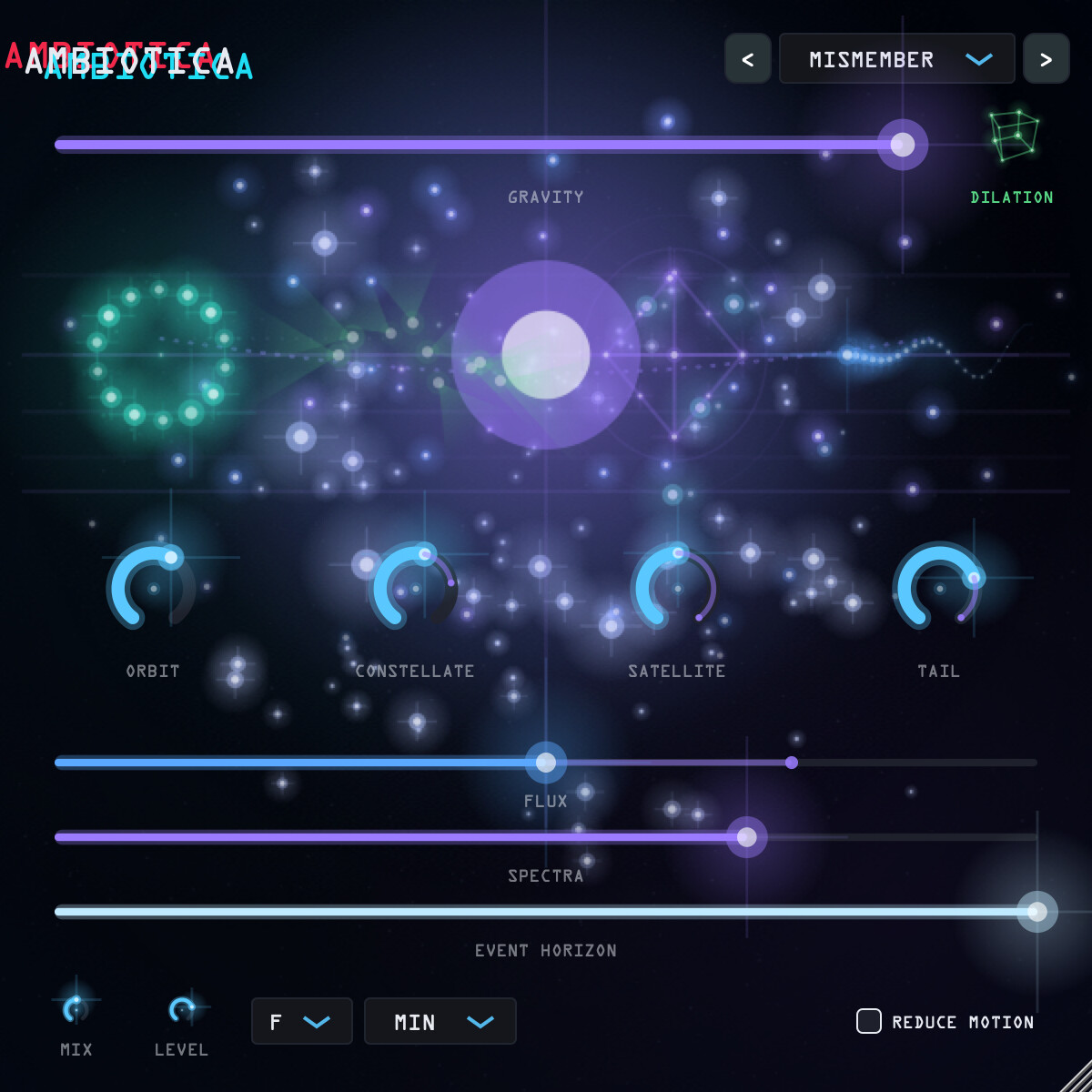 Ambiotica interface mockup