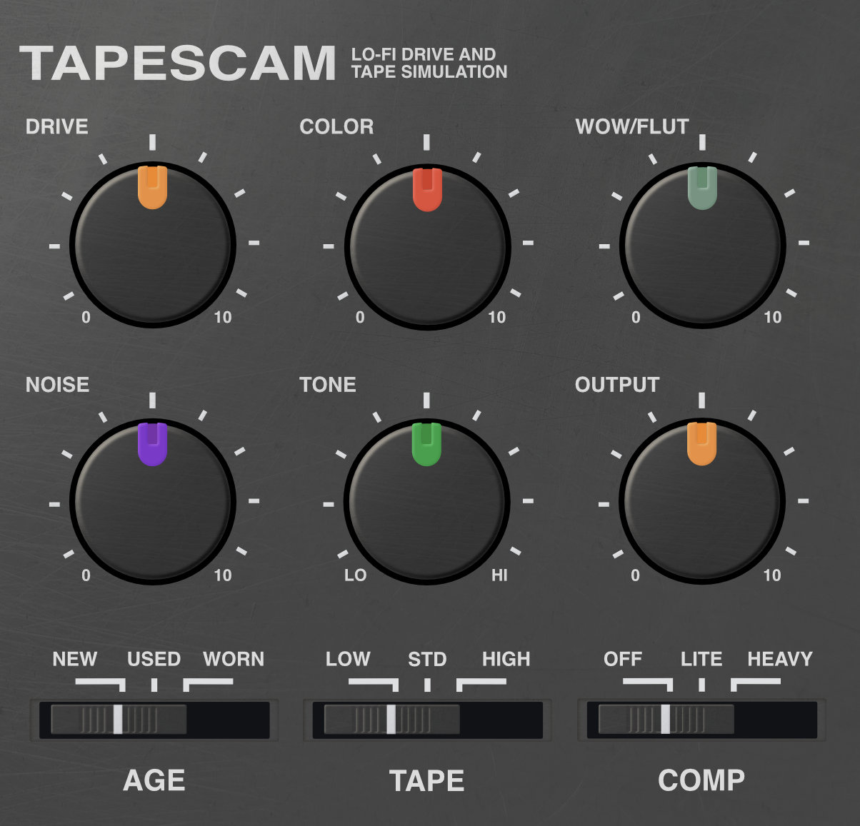 TAPESCAM interface mockup