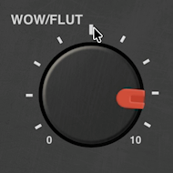 Wow / Flutter control preview